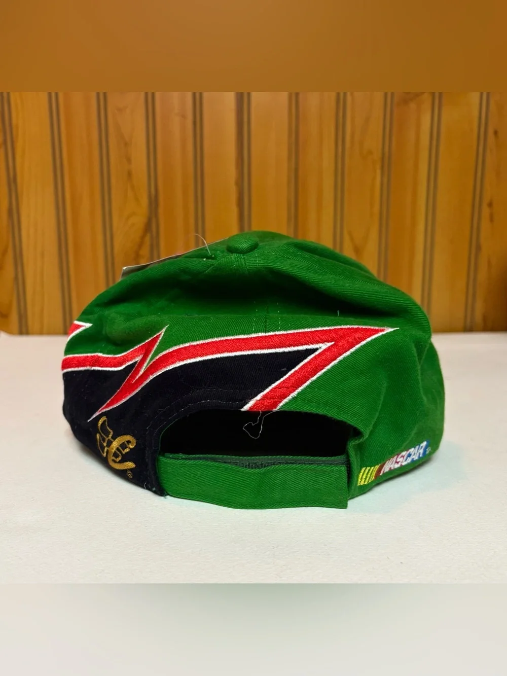 Interstate Batteries Racing Cap in Green with Red & Black Accents